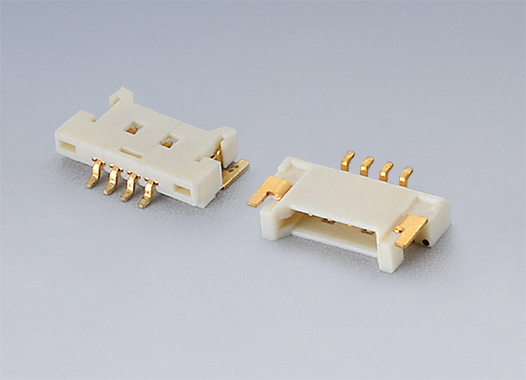 1.25mm间距 Molex1.25 Wafer连接器90°-SMT(卧贴) 单排