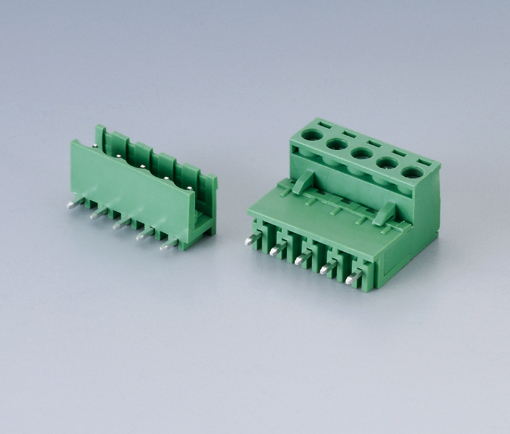 5.08mm Pitch Terminal Block ZEMGK-5.08 F/M DIP 90°&180°