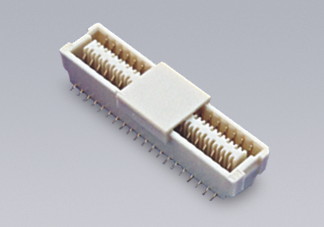 1.0mm间距 JST SHLD1.0Wafer连接器-180度（立贴）