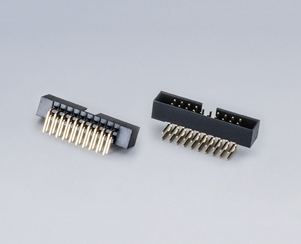 2.0mm间距简牛连接器-2.0x5.6 双排90°