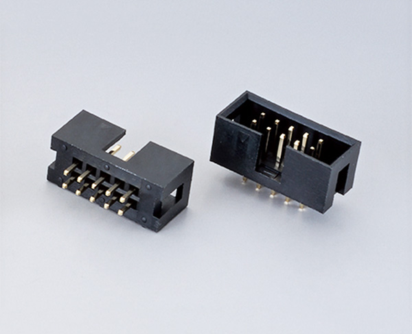 2.54mm间距简牛连接器-2.54x8.9 双排180°