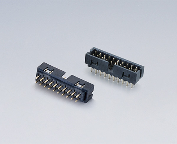 2.0mm间距简牛连接器-2.0x6.4 双排180°