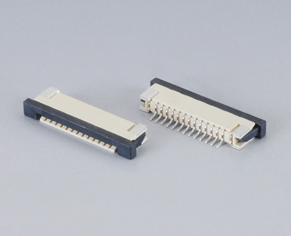 0.5mm间距 FPC连接器 前旋式-SMT 下接触